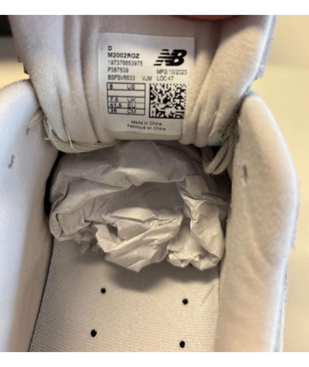 NEW BALANCE Розовые замшевые низкие кроссовки / кеды, фото 4