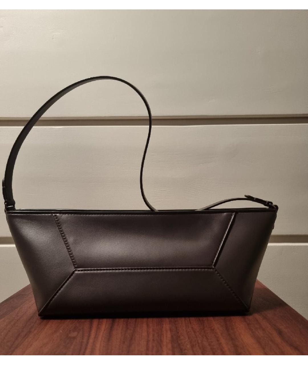 BRUNELLO CUCINELLI Коричневая кожаная сумка через плечо, фото 3