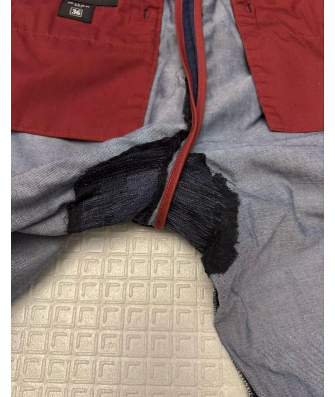 KITON Синие хлопко-эластановые джинсы, фото 6