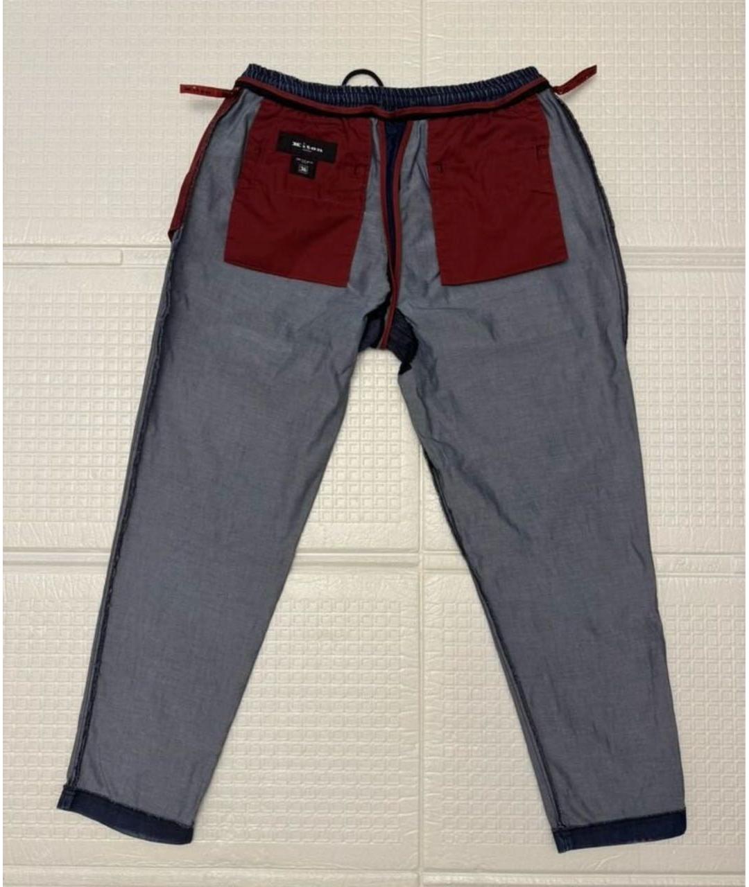 KITON Синие хлопко-эластановые джинсы, фото 7