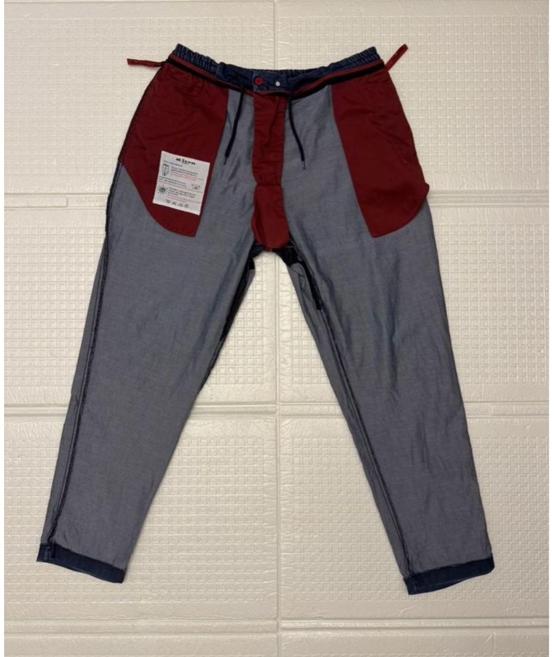 KITON Синие хлопко-эластановые джинсы, фото 8