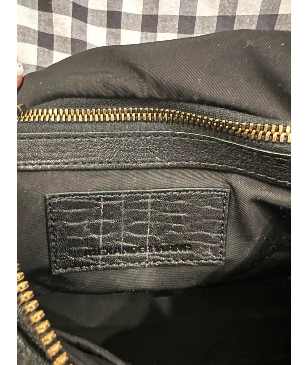 ALEXANDER WANG Черная кожаная сумка тоут, фото 5
