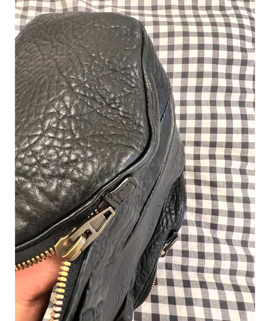 ALEXANDER WANG Черная кожаная сумка тоут, фото 8