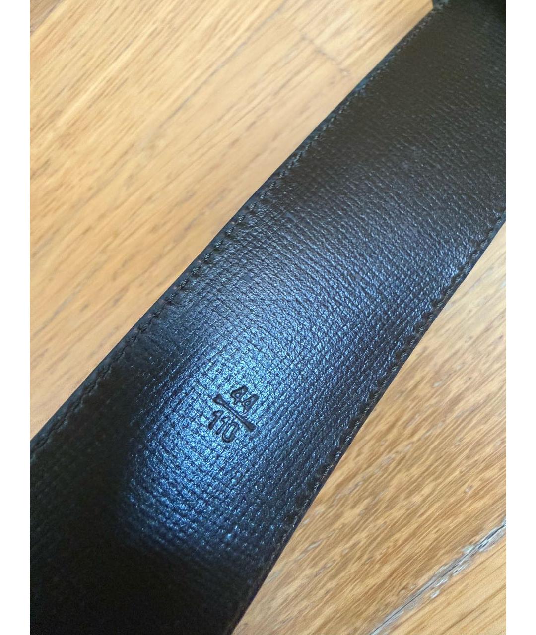 TARDINI Зеленый ремень из экзотической кожи, фото 4