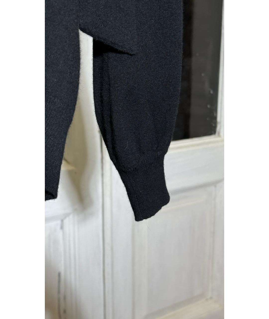 CELINE Черный шерстяной кардиган, фото 3