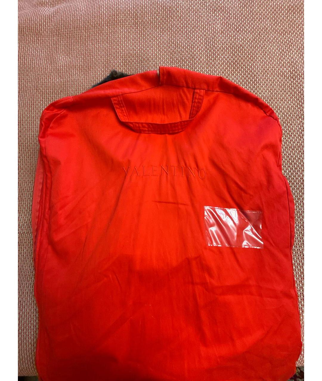 VALENTINO Коричневая меховая шуба, фото 5