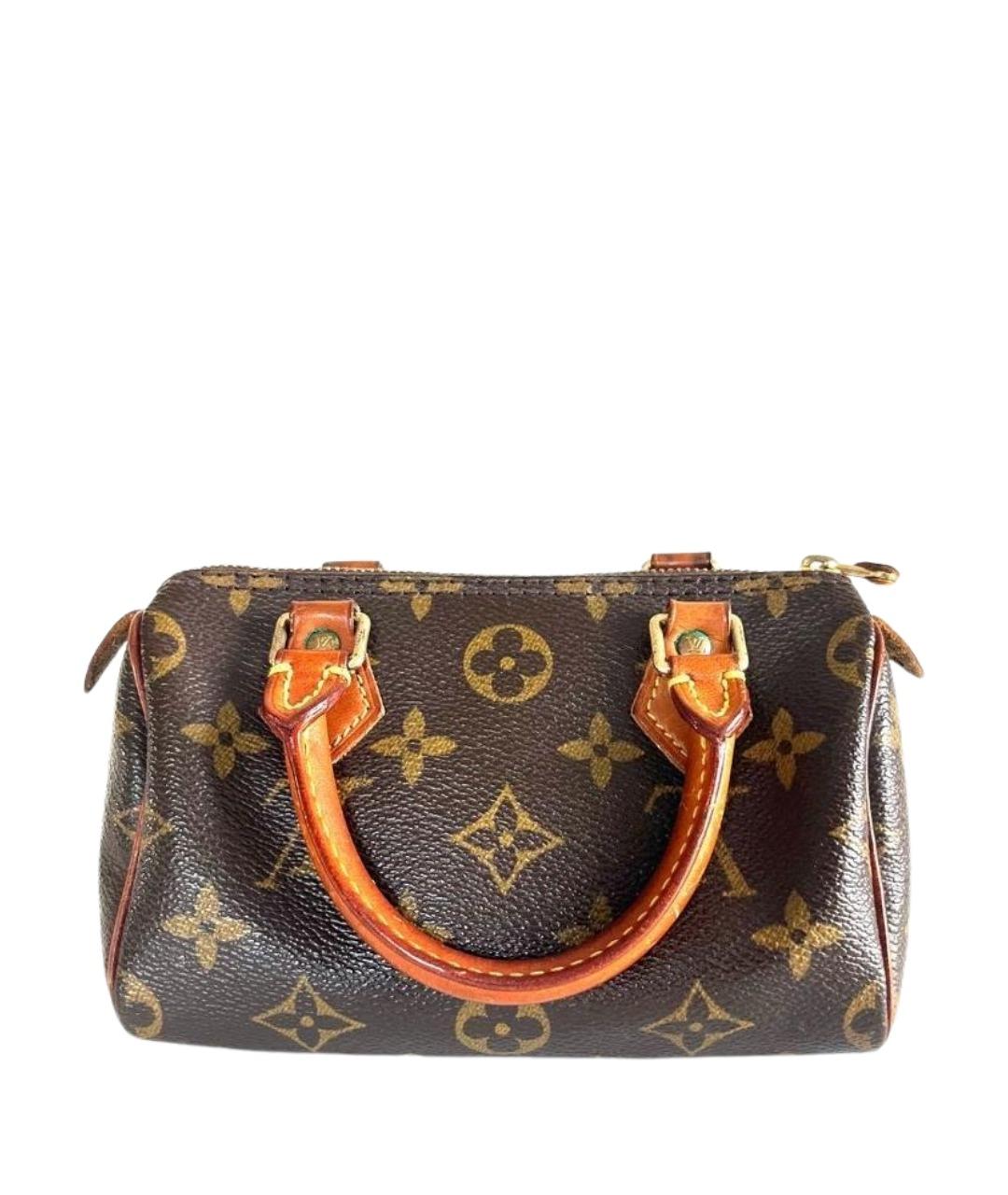 LOUIS VUITTON Коричневая сумка с короткими ручками, фото 1