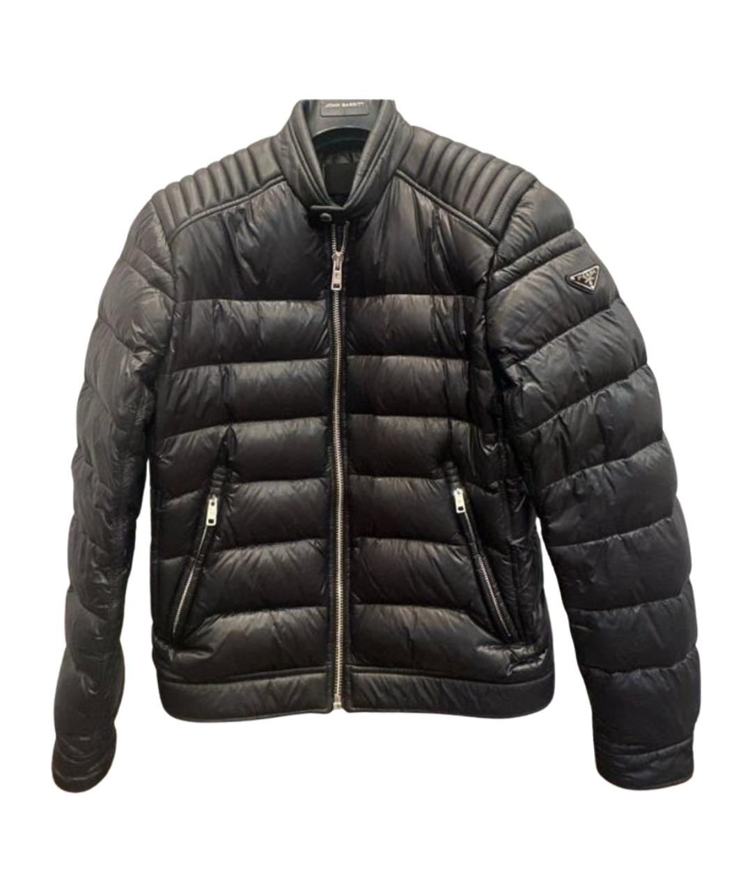 PRADA Черная полиамидовая куртка, фото 1