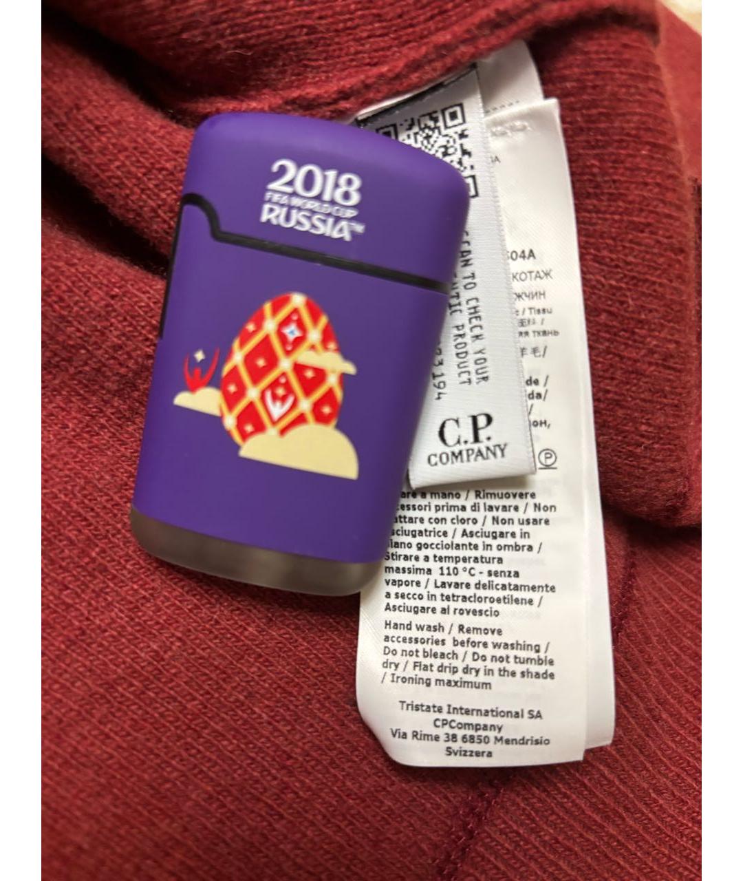 CP COMPANY Красный шерстяной джемпер / свитер, фото 5