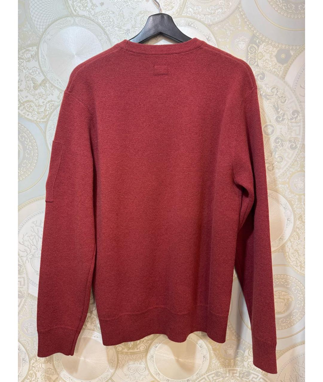 CP COMPANY Красный шерстяной джемпер / свитер, фото 2