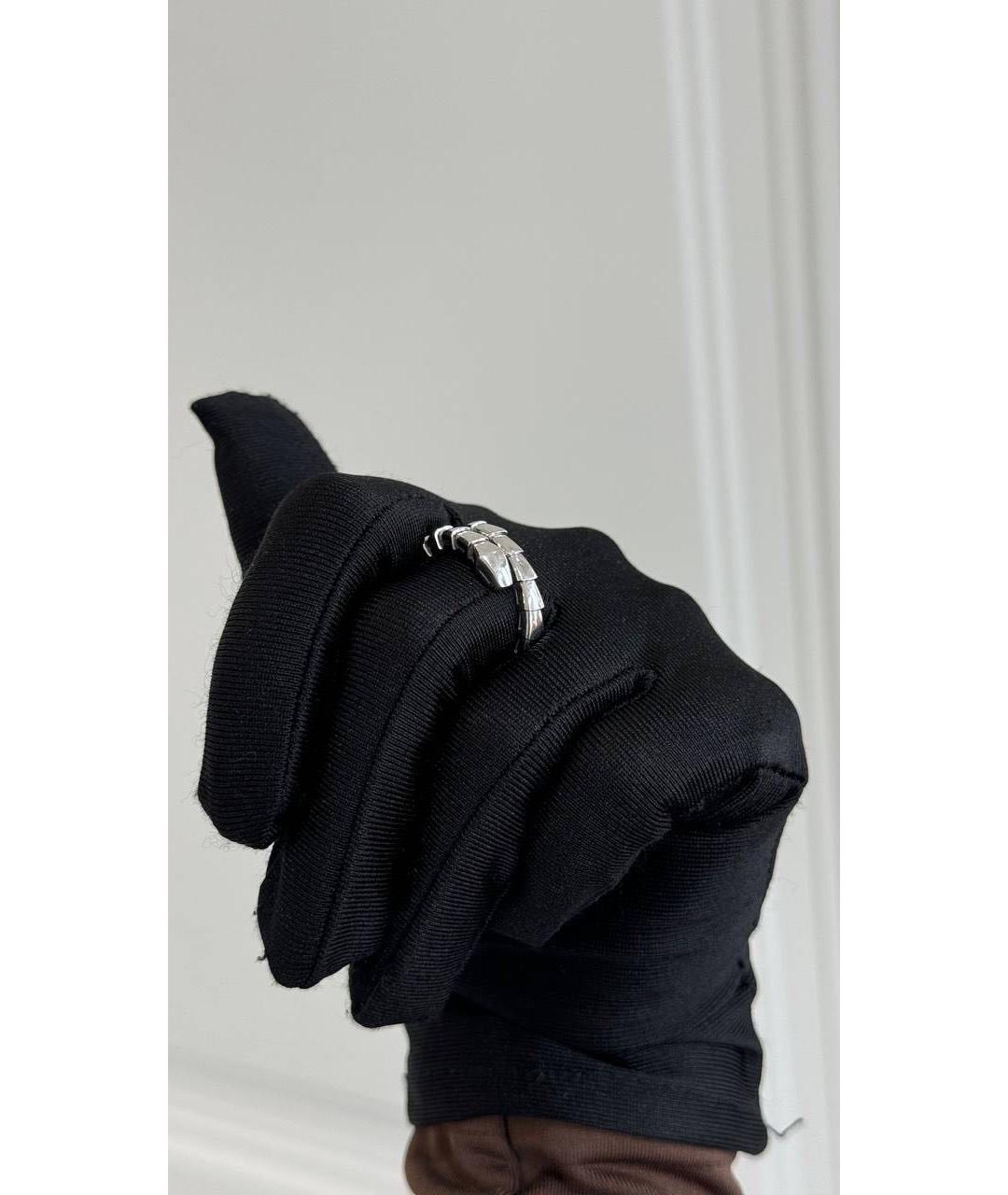 BVLGARI Серебряное кольцо из белого золота, фото 7