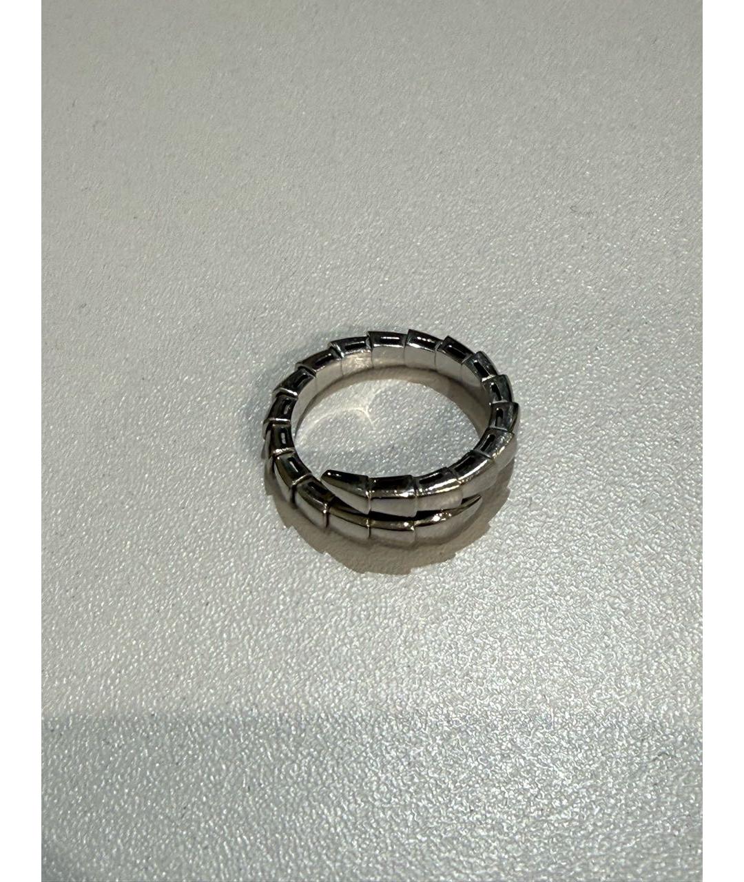 BVLGARI Серебряное кольцо из белого золота, фото 3