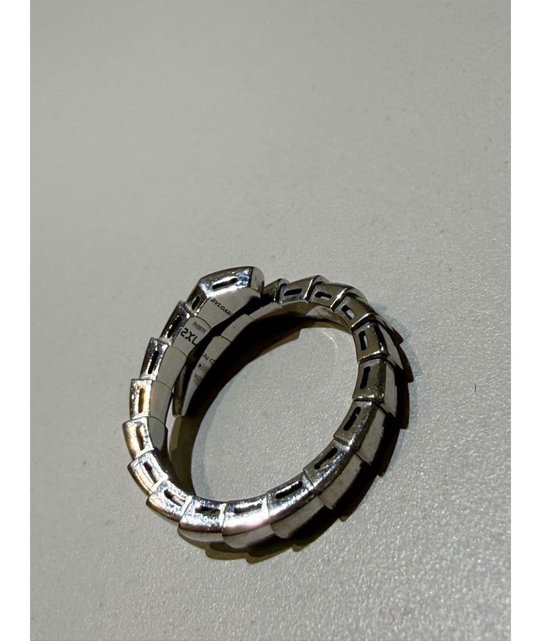 BVLGARI Серебряное кольцо из белого золота, фото 4