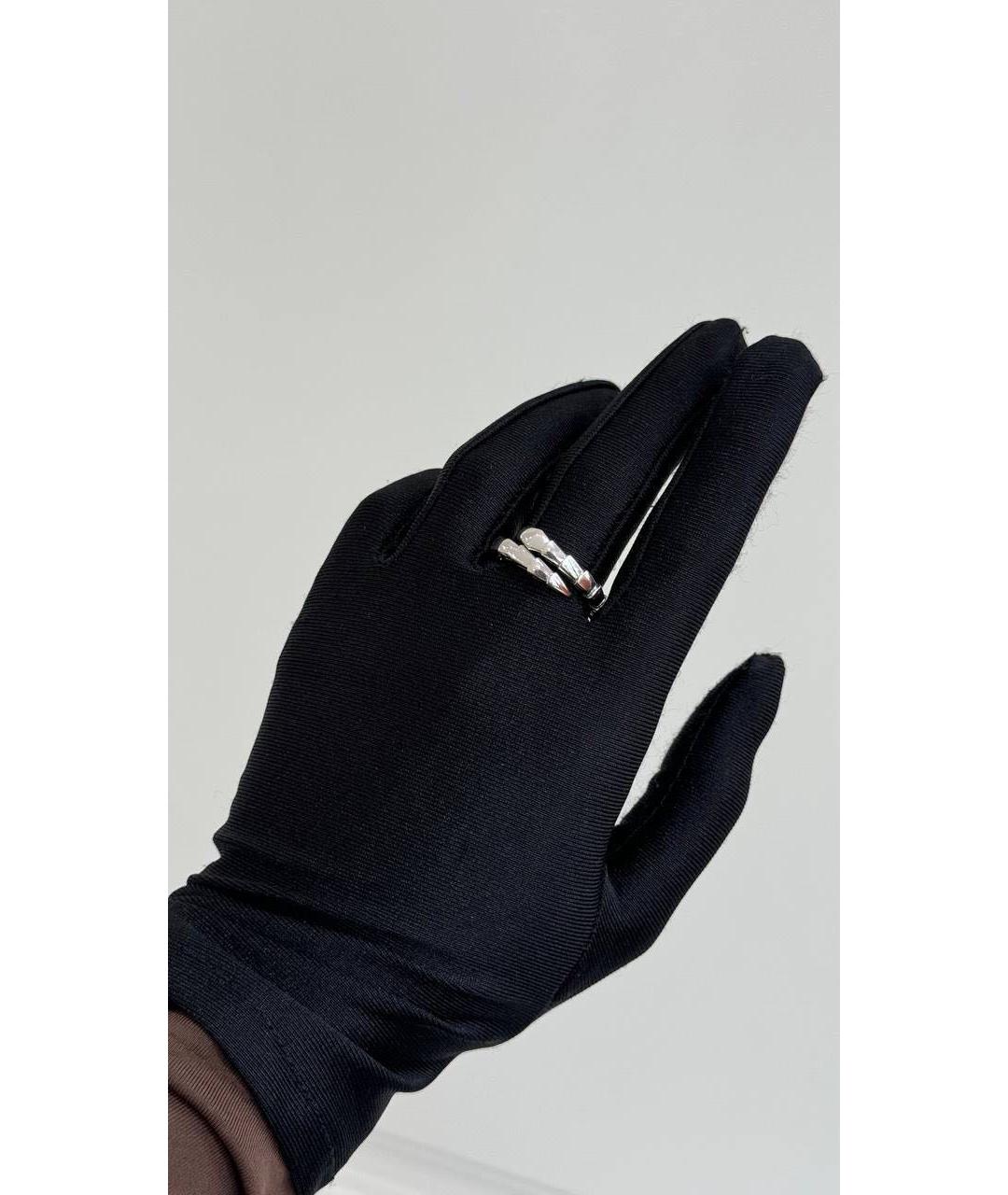 BVLGARI Серебряное кольцо из белого золота, фото 6