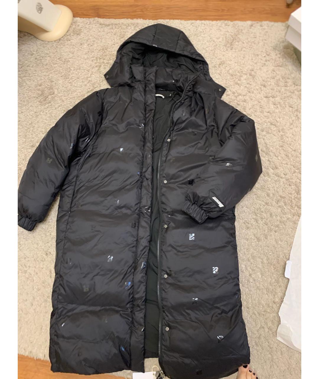 ROTATE Черный полиамидовый пуховик, фото 4