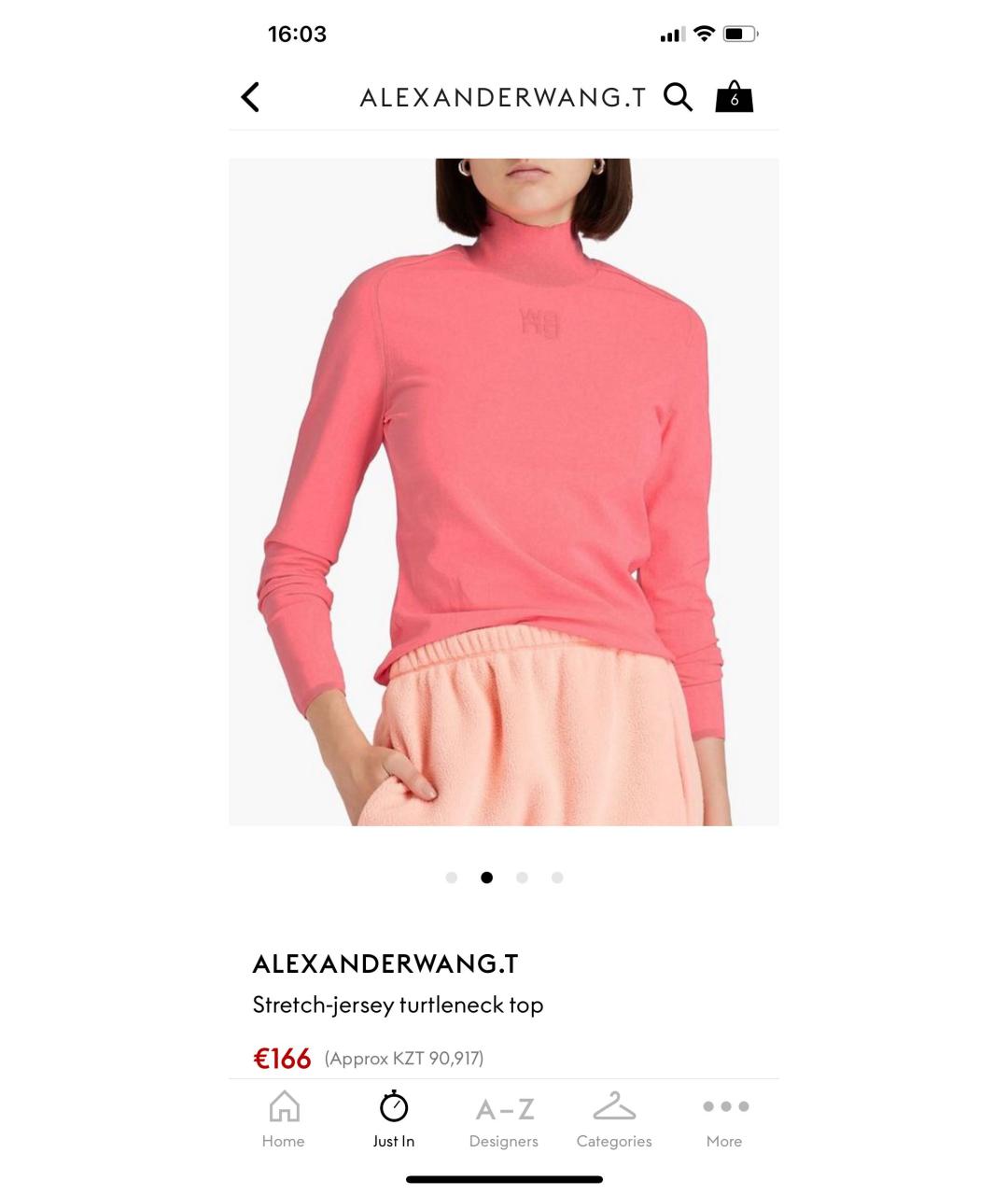 ALEXANDER WANG Водолазка, фото 3