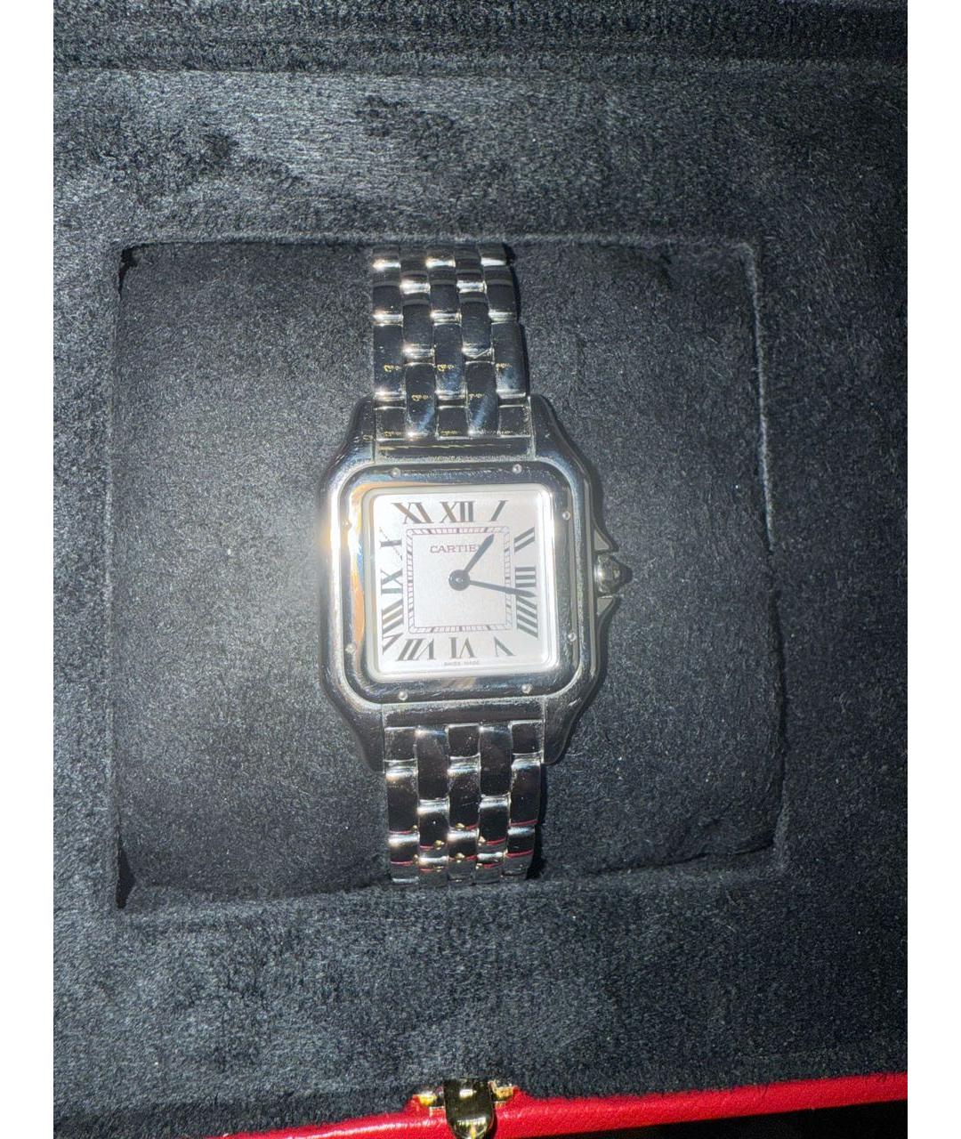CARTIER Серебряные металлические часы, фото 3