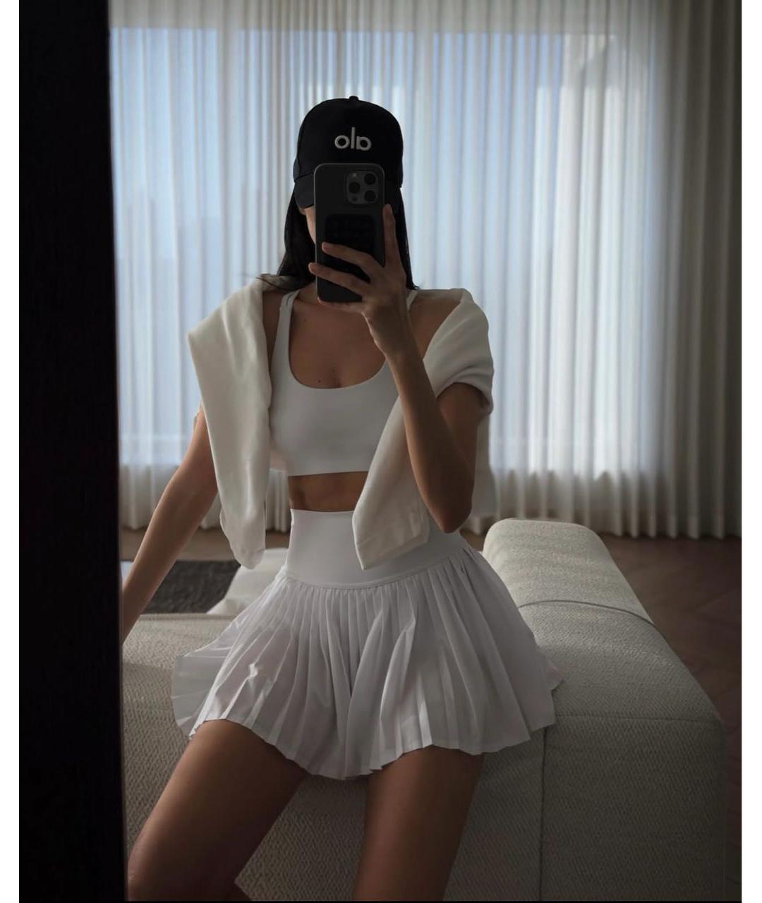 ALO YOGA Белый спортивные костюмы, фото 2