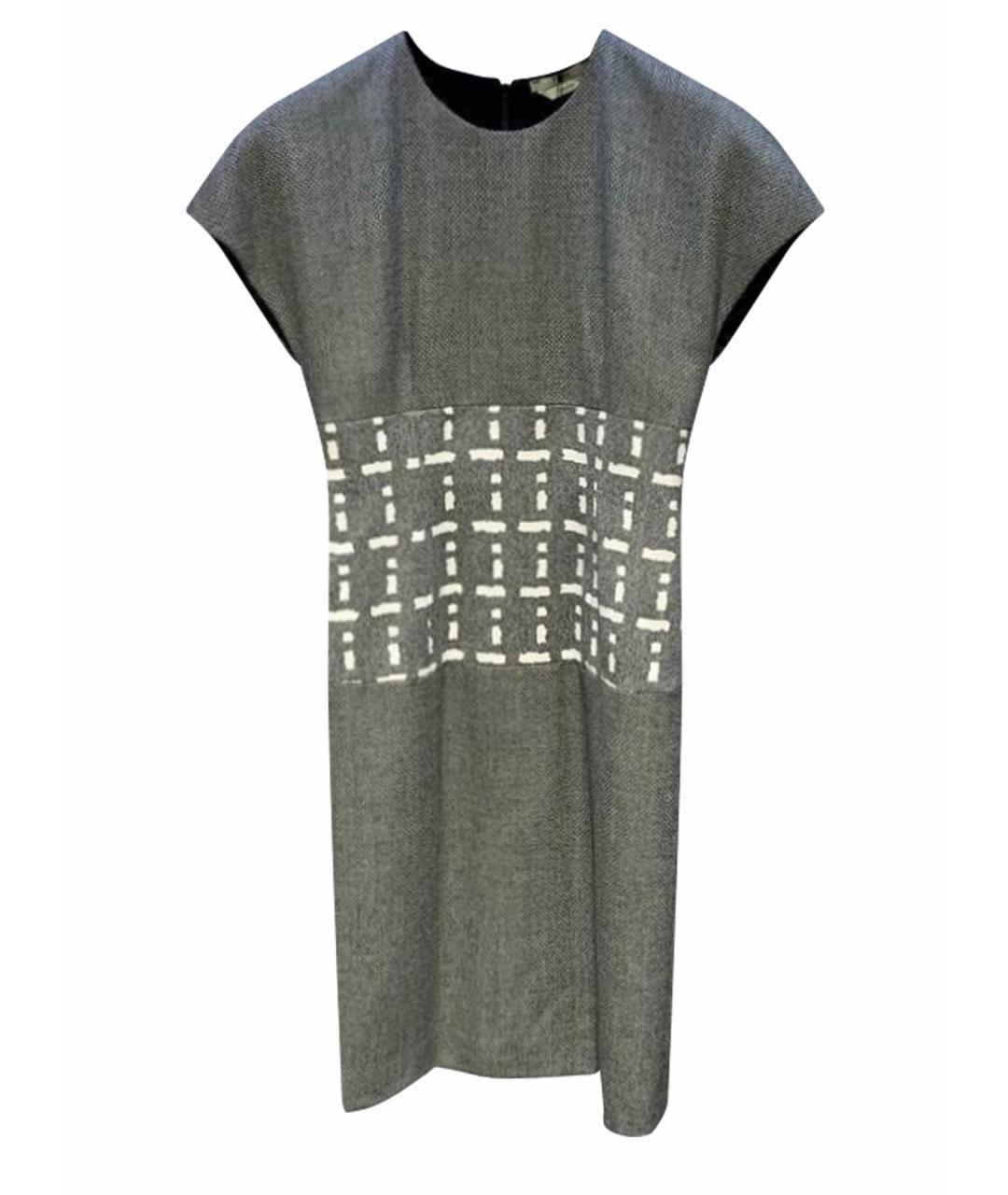 FENDI Серое повседневное платье, фото 1