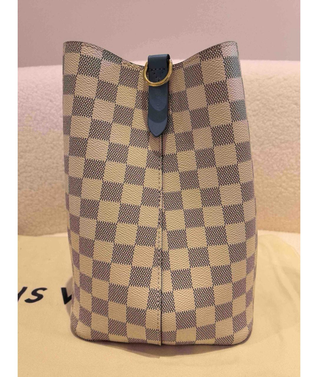 LOUIS VUITTON Белая сумка через плечо, фото 3