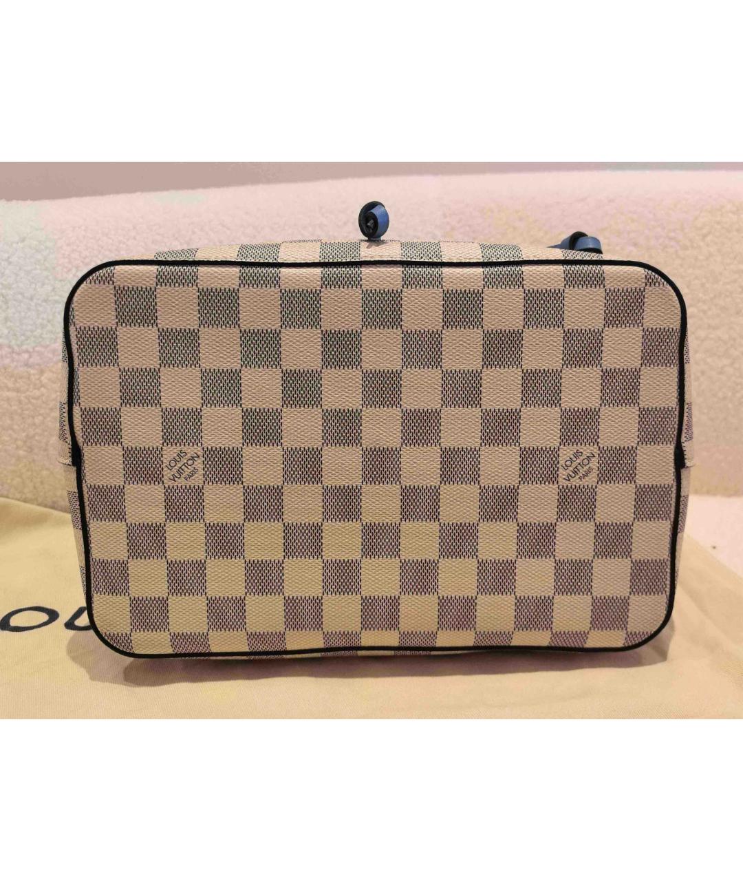 LOUIS VUITTON Белая сумка через плечо, фото 6