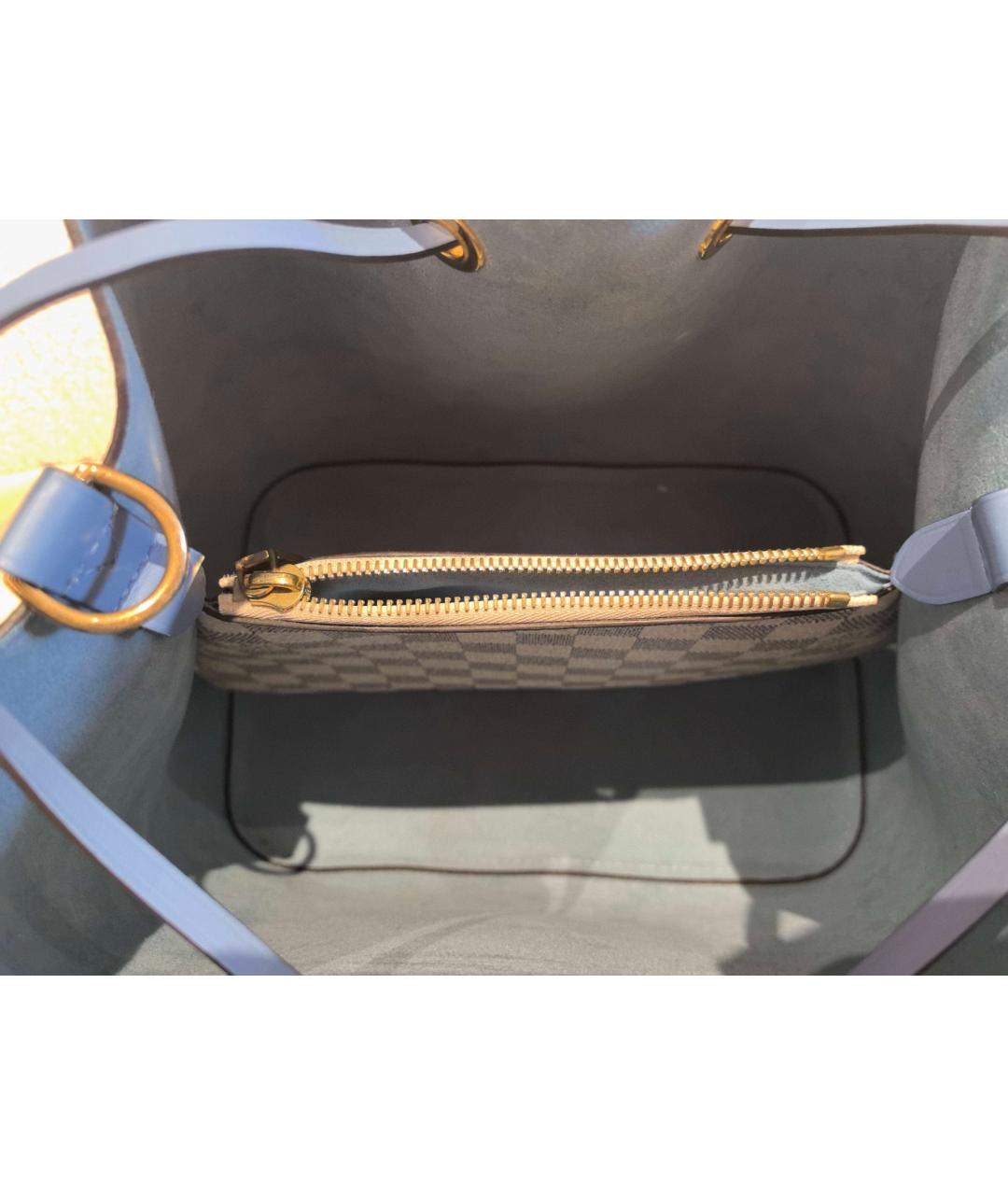 LOUIS VUITTON Белая сумка через плечо, фото 7