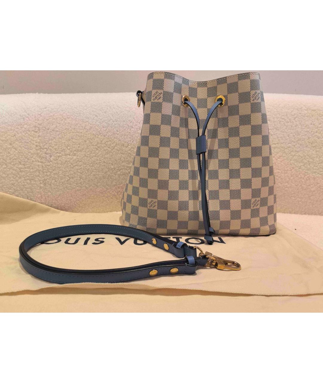 LOUIS VUITTON Белая сумка через плечо, фото 2