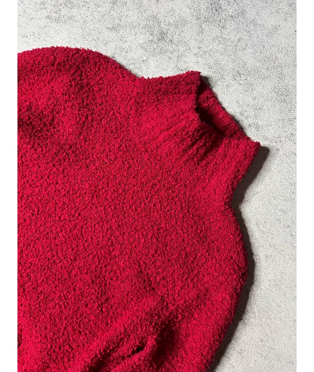 WALK OF SHAME Красный шерстяной джемпер / свитер, фото 3