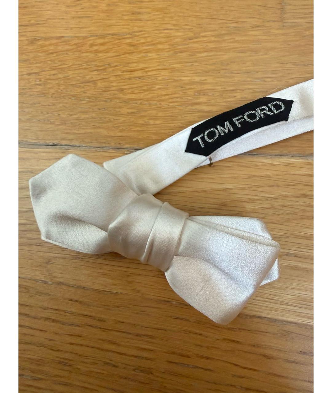 TOM FORD Белая шелковая бабочка, фото 5