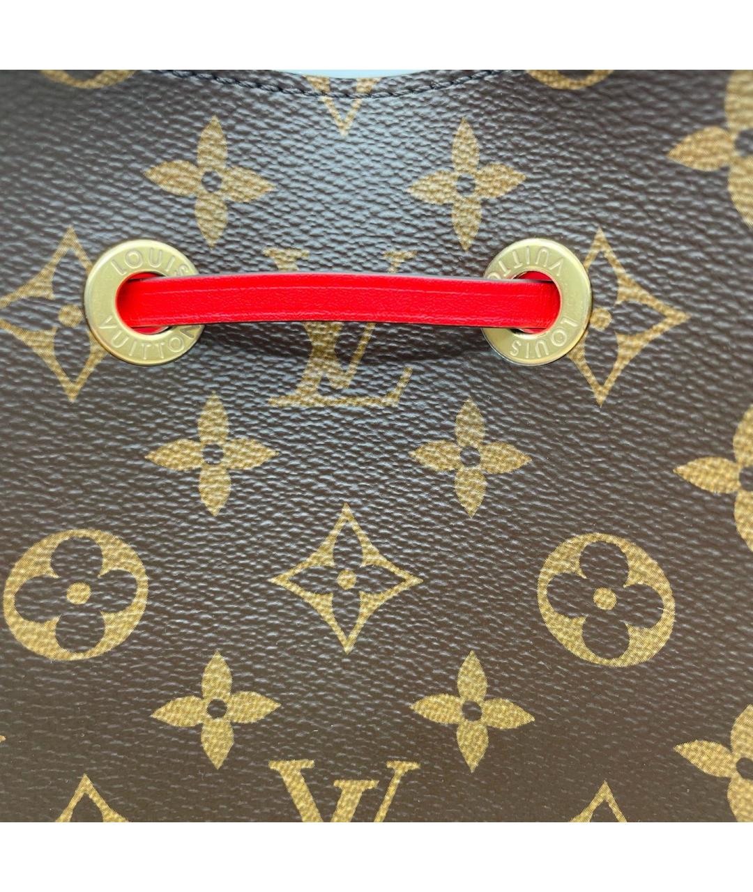 LOUIS VUITTON Коричневая сумка через плечо, фото 3