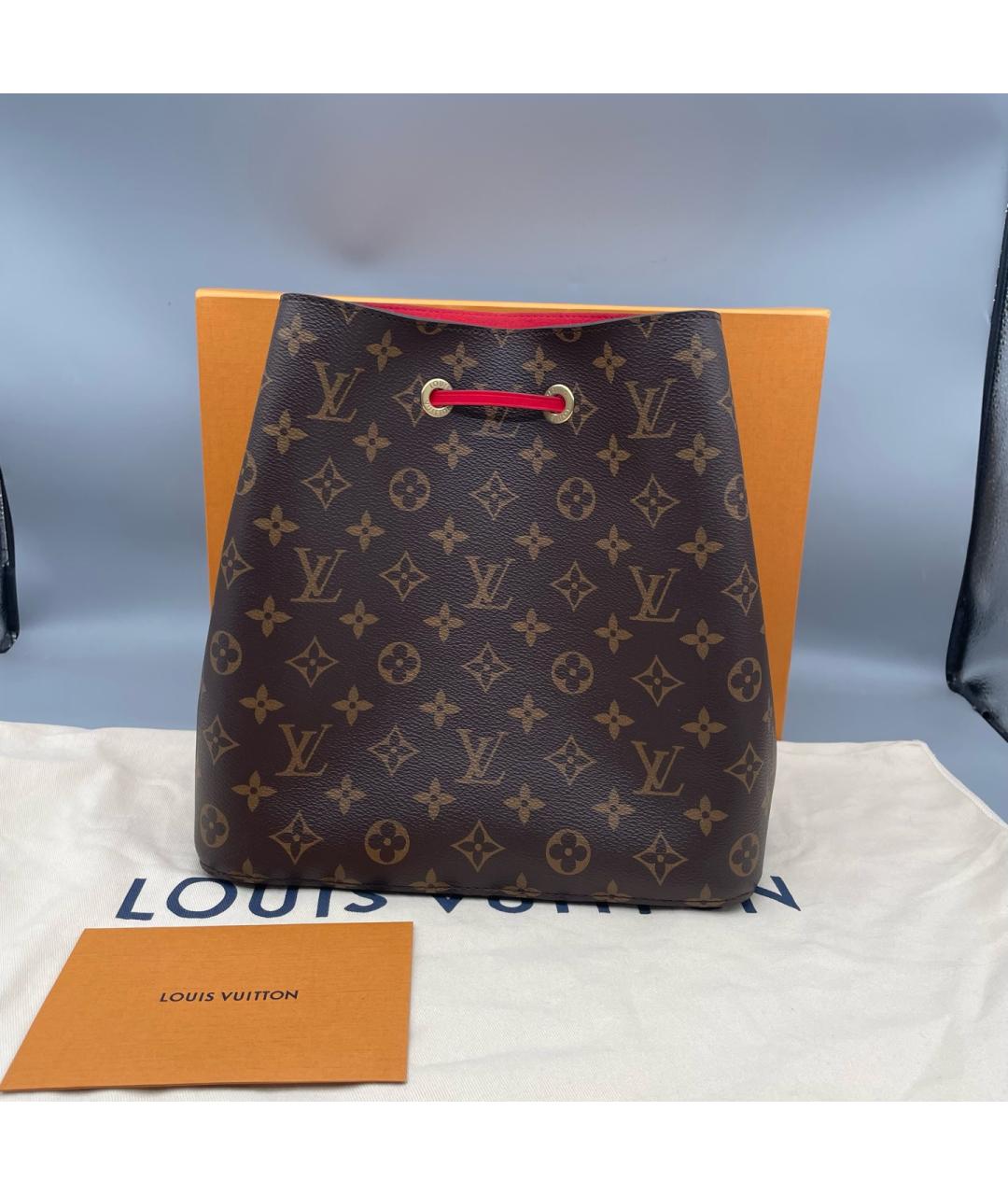 LOUIS VUITTON Коричневая сумка через плечо, фото 2