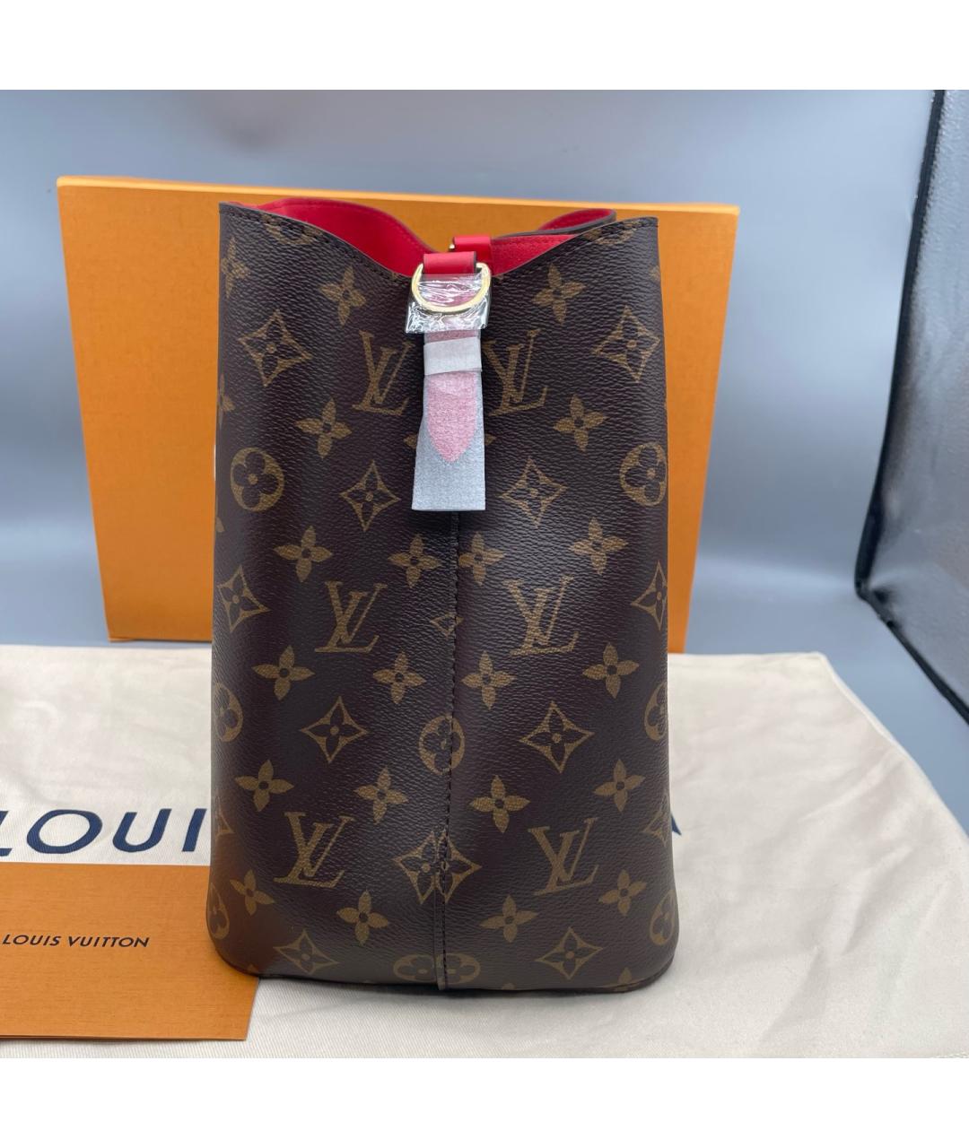LOUIS VUITTON Коричневая сумка через плечо, фото 5