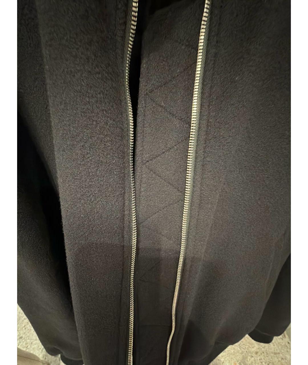 MSGM Черная шерстяная куртка, фото 4