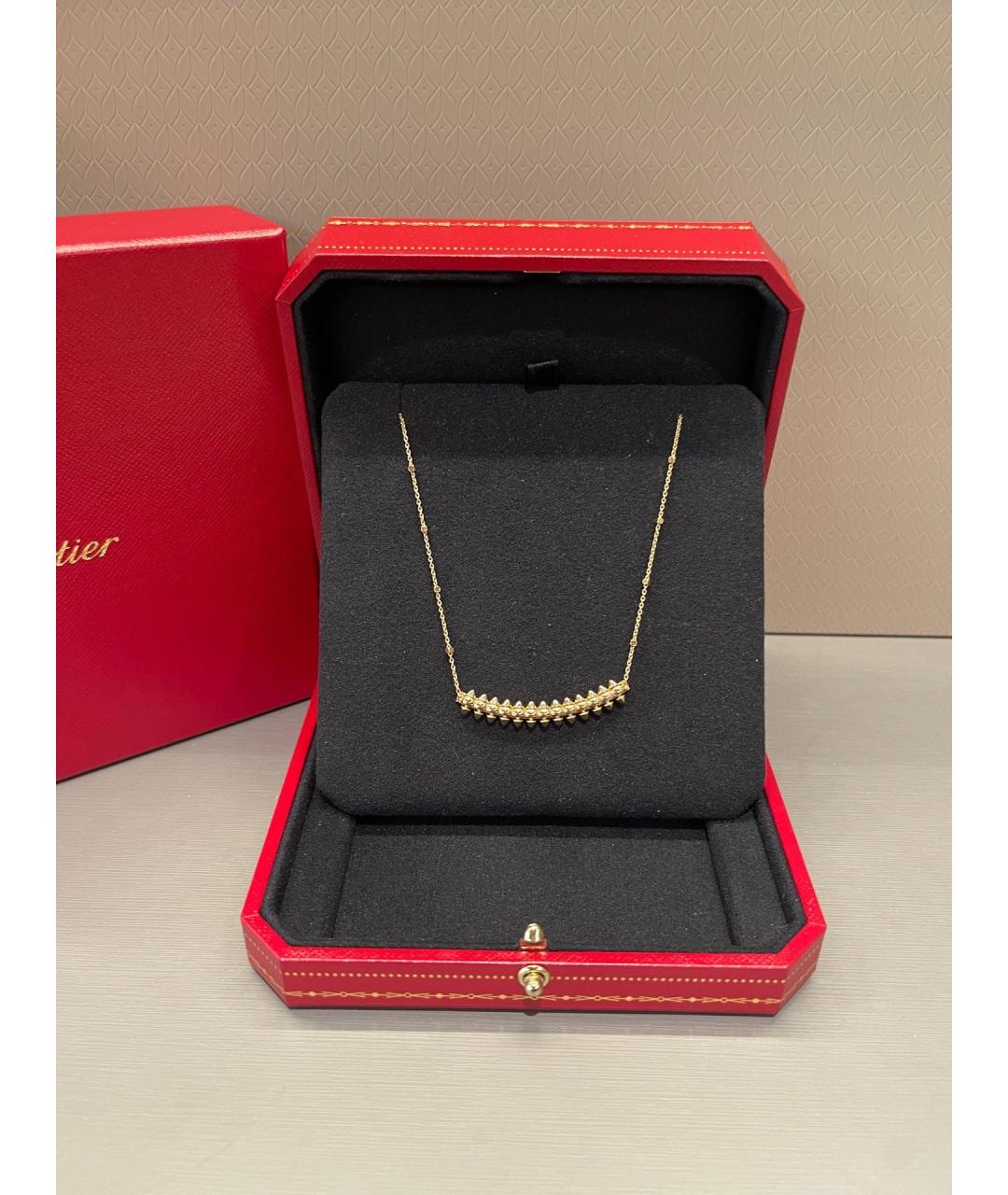 CARTIER Золотое колье из розового золота, фото 5