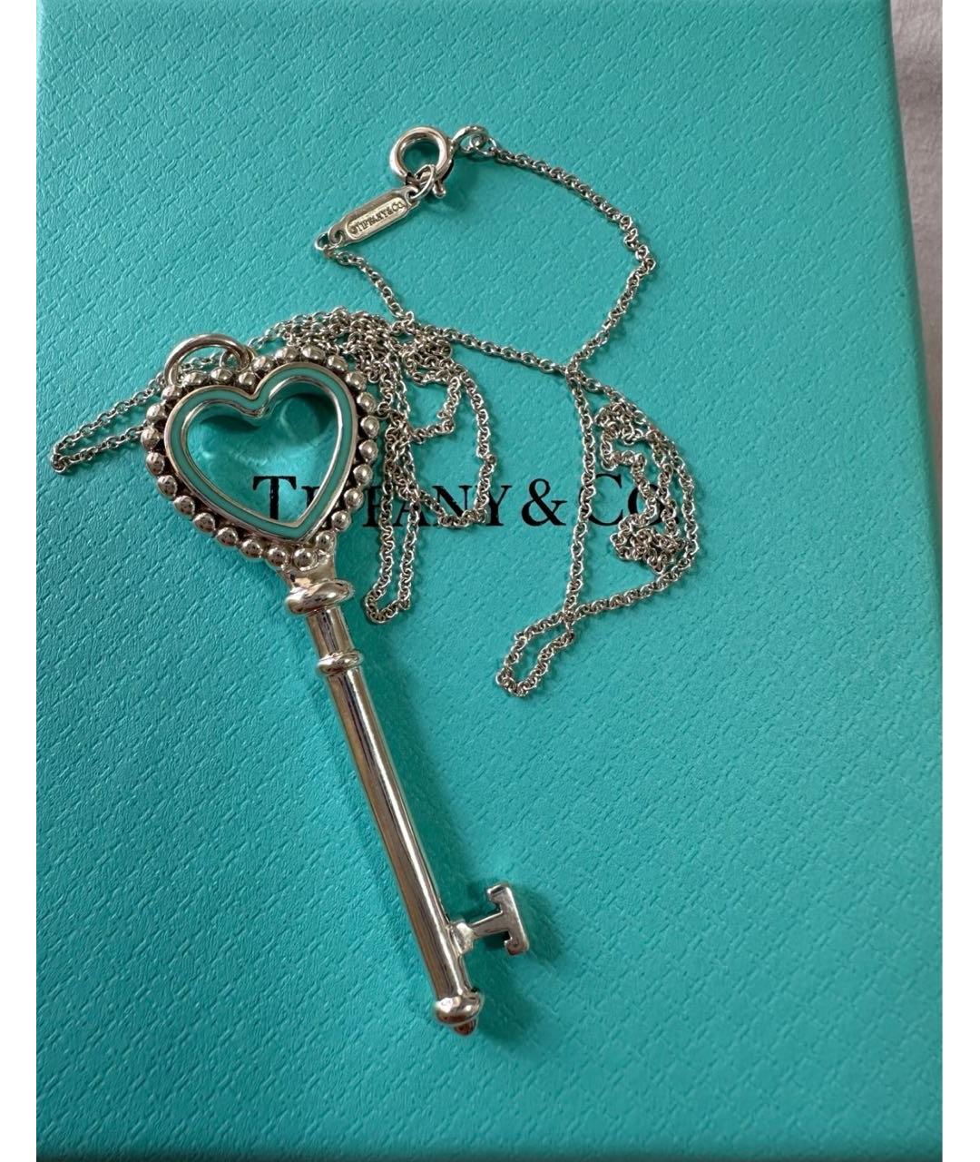 TIFFANY&CO Серебряная серебряная подвеска, фото 3