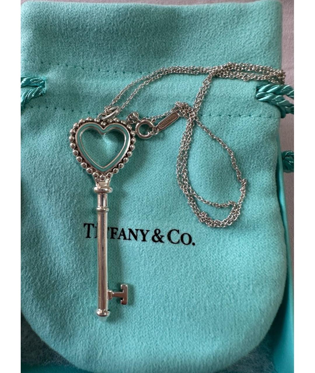 TIFFANY&CO Серебряная серебряная подвеска, фото 4