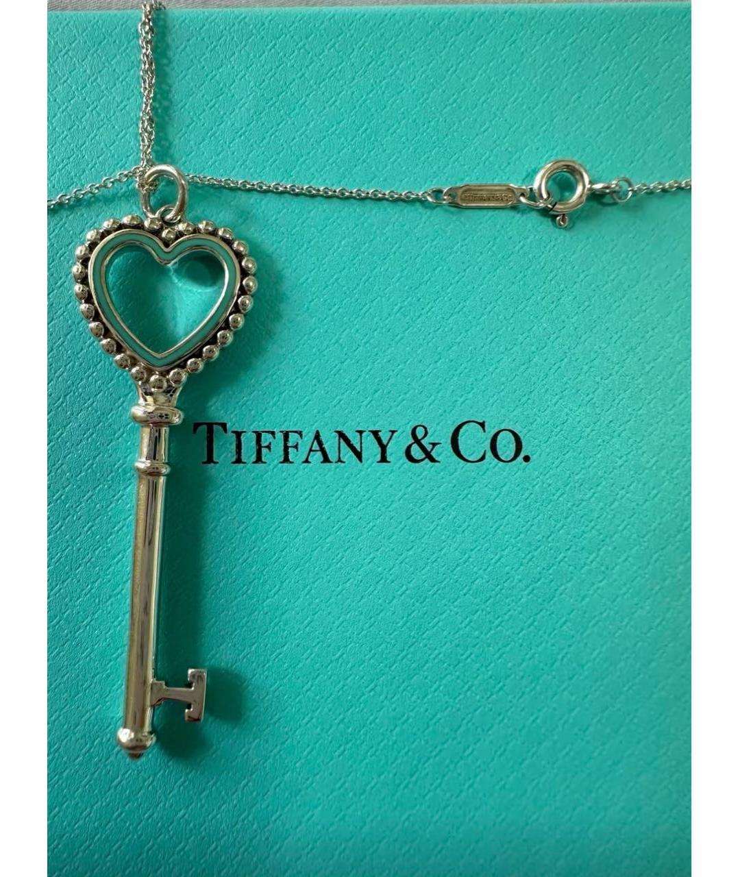 TIFFANY&CO Серебряная серебряная подвеска, фото 2