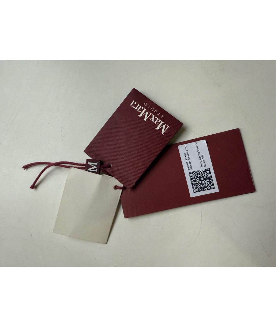 MAX MARA STUDIO Черное шерстяное пальто, фото 3