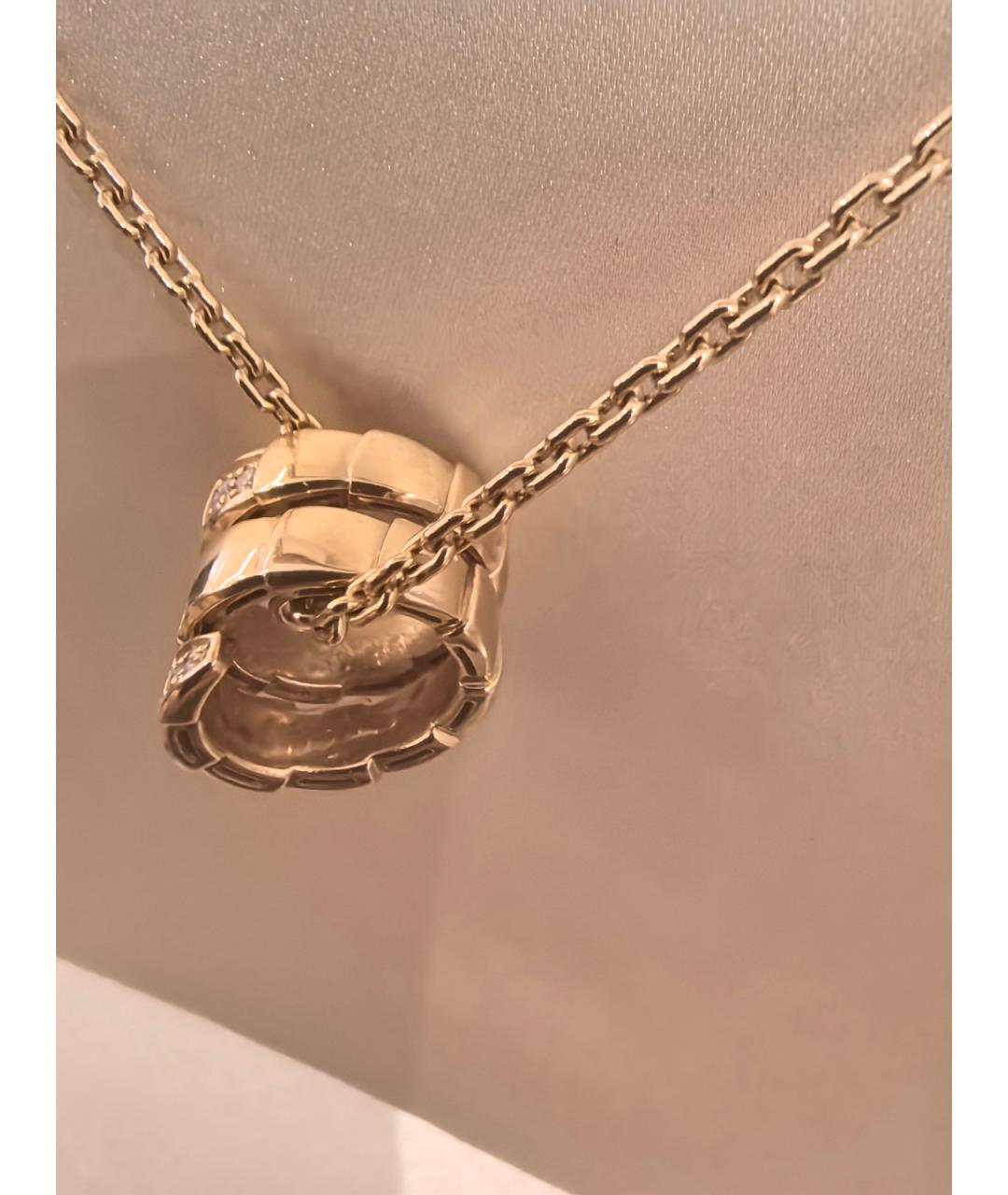 BVLGARI Золотое колье из розового золота, фото 3