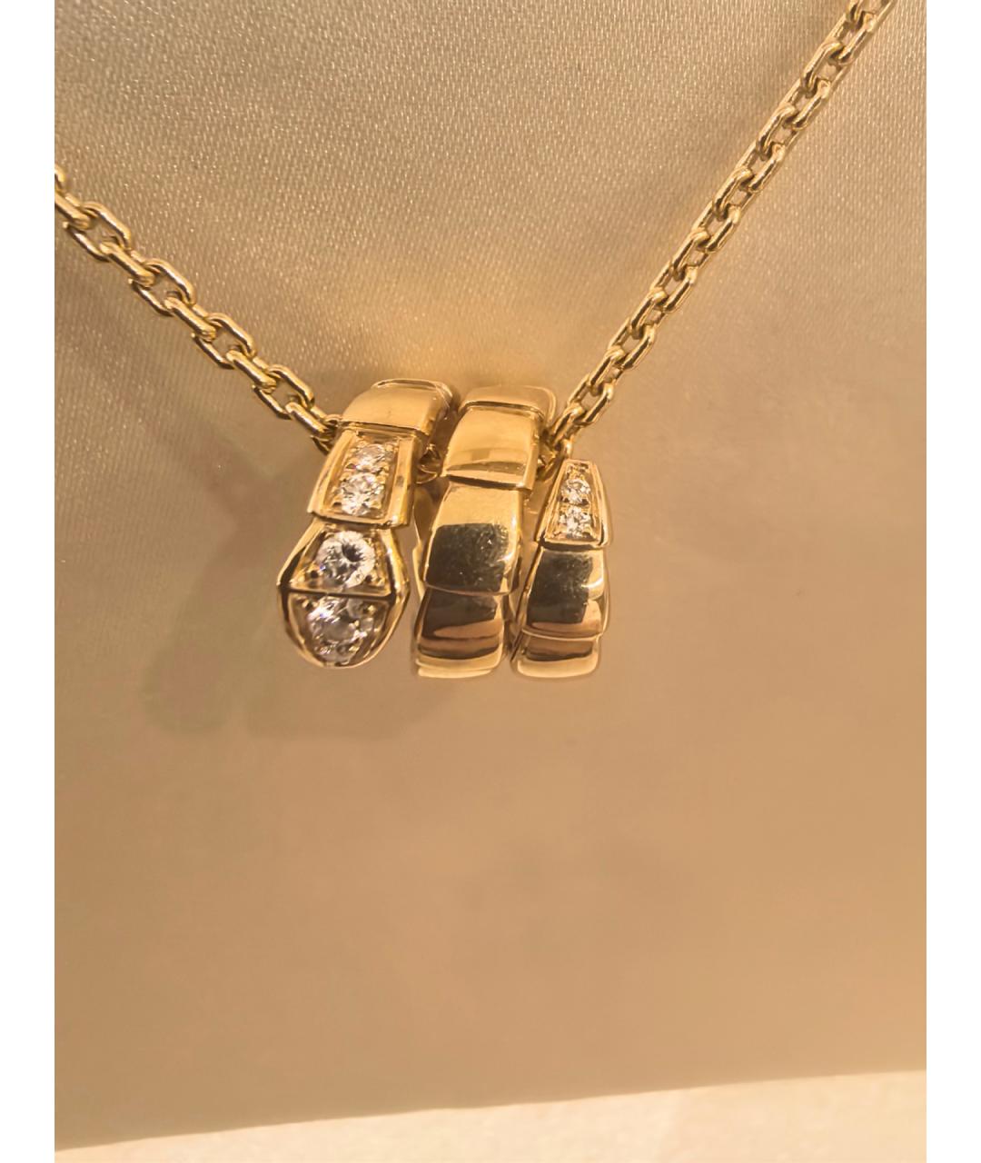 BVLGARI Золотое колье из розового золота, фото 7