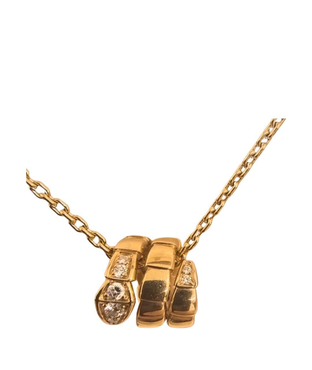 BVLGARI Золотое колье из розового золота, фото 1