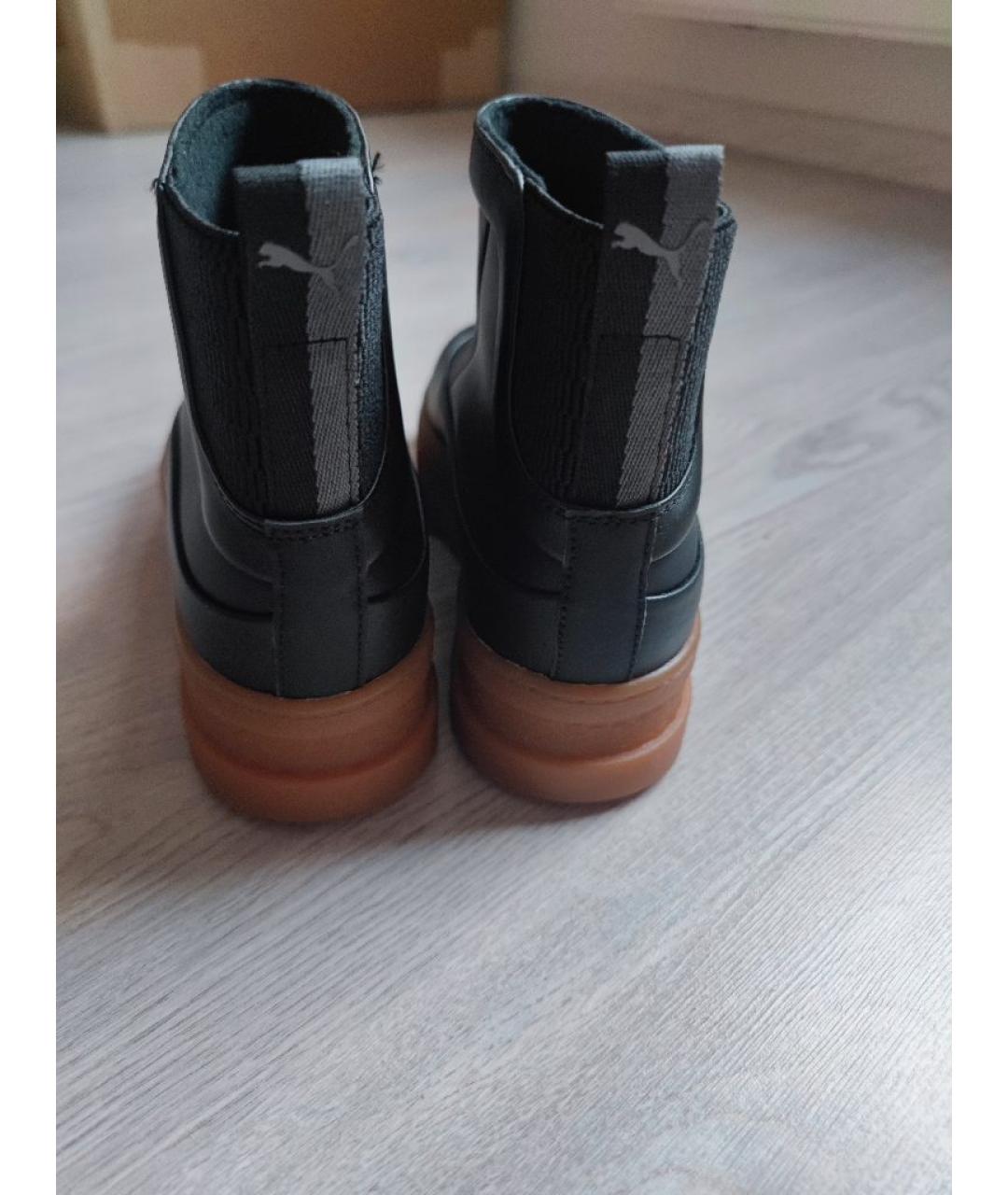 PUMA Черные полусапоги, фото 9