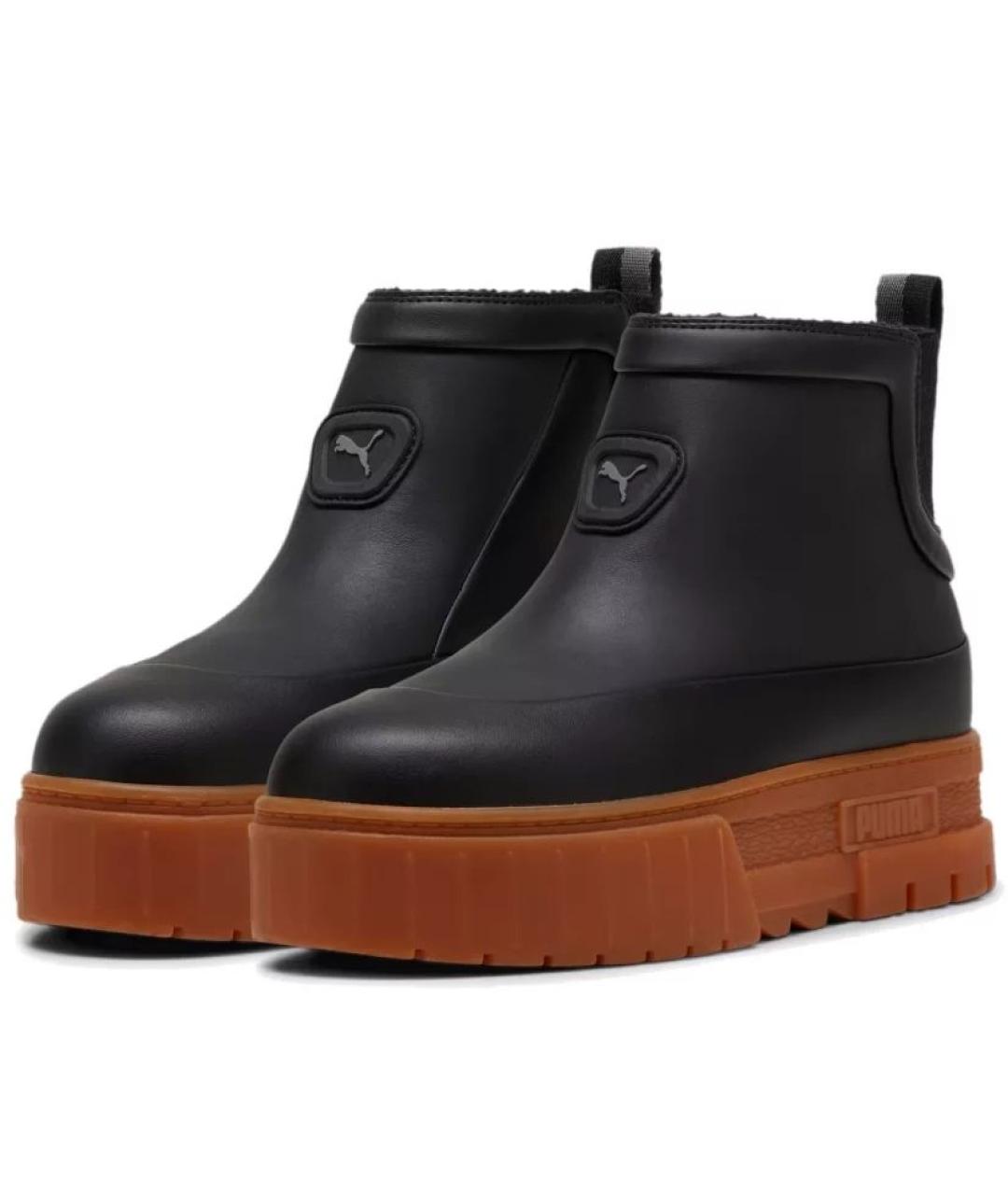 PUMA Черные полусапоги, фото 2