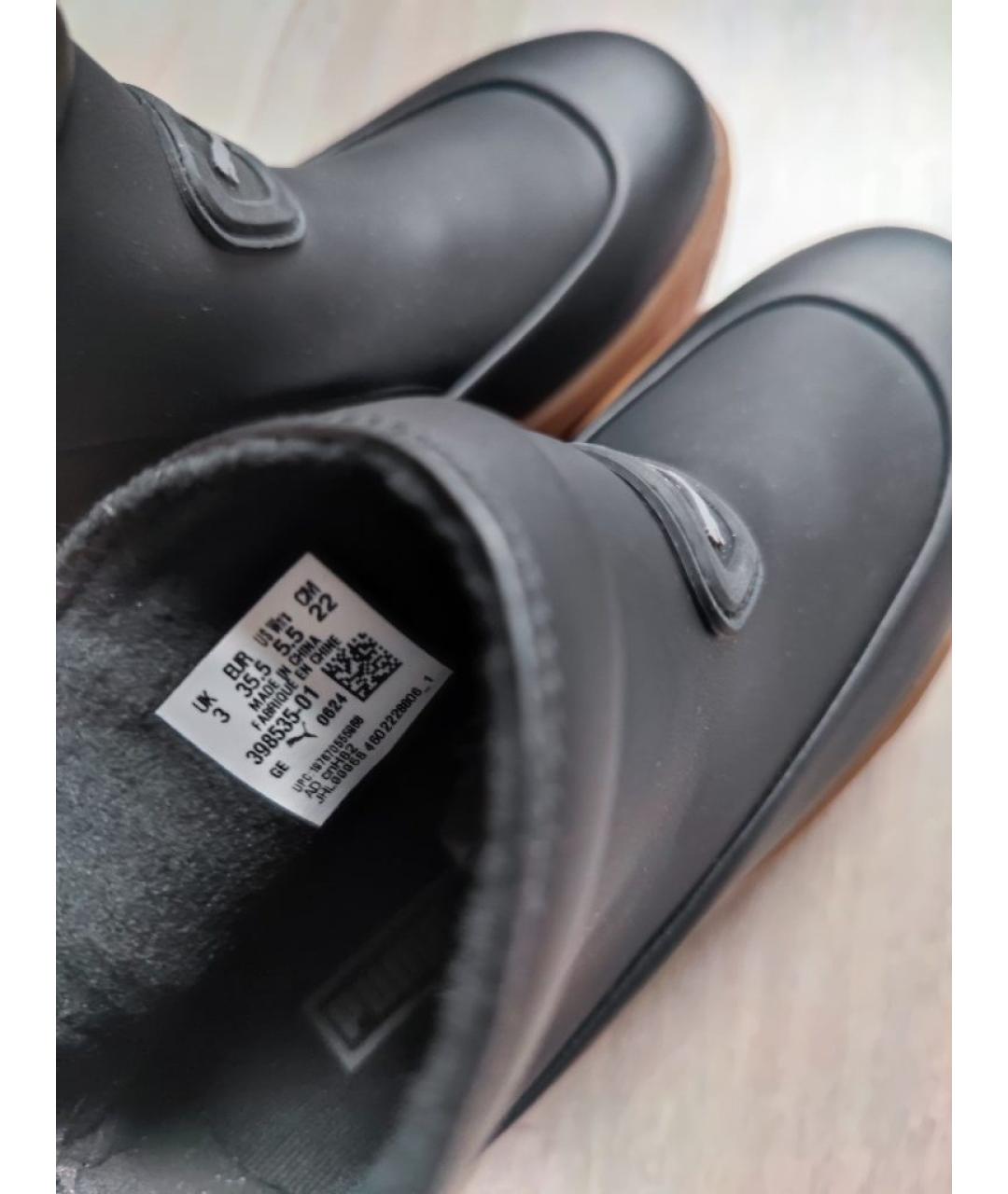 PUMA Черные полусапоги, фото 7