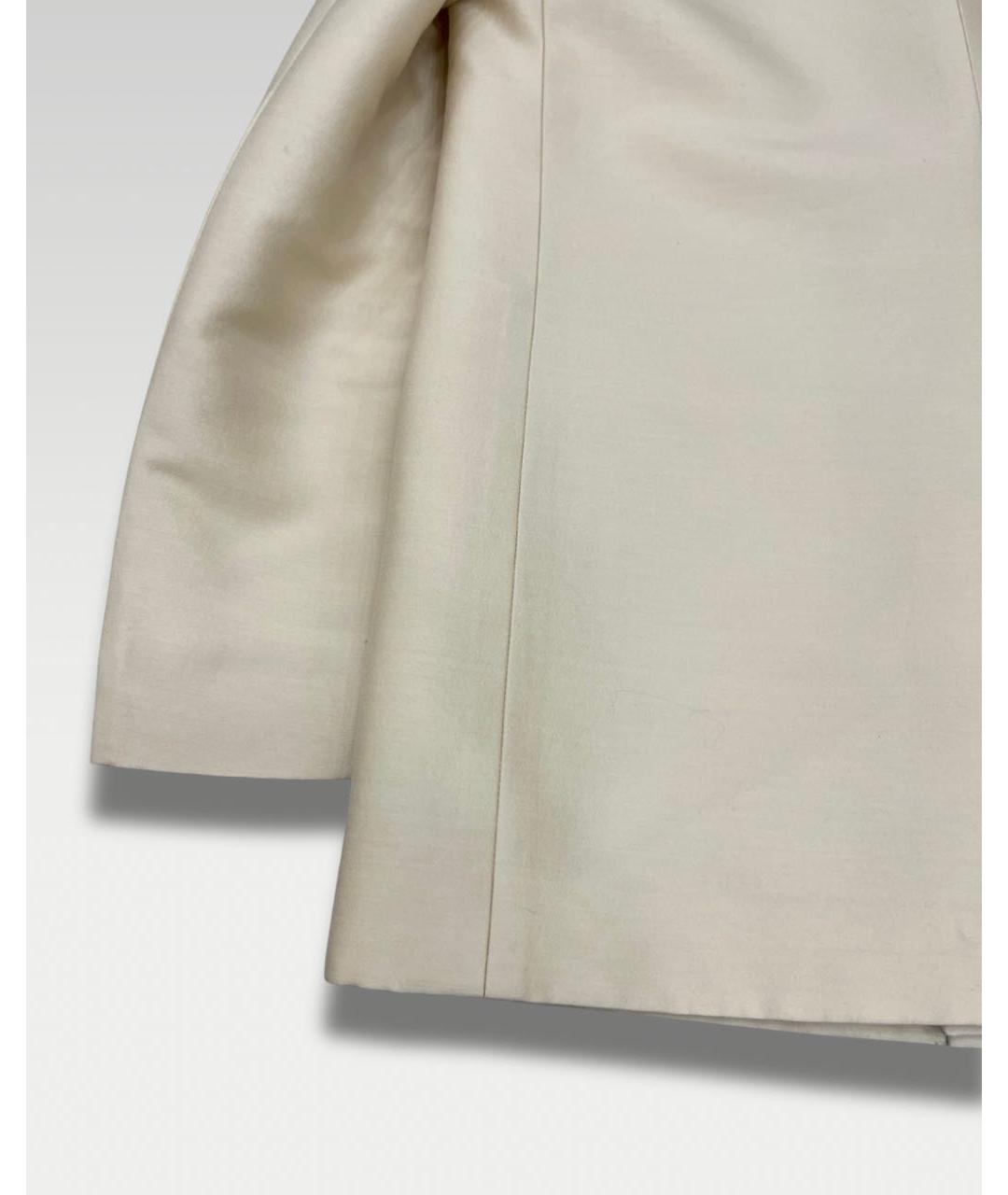 JIL SANDER Бежевый шерстяной жакет/пиджак, фото 6