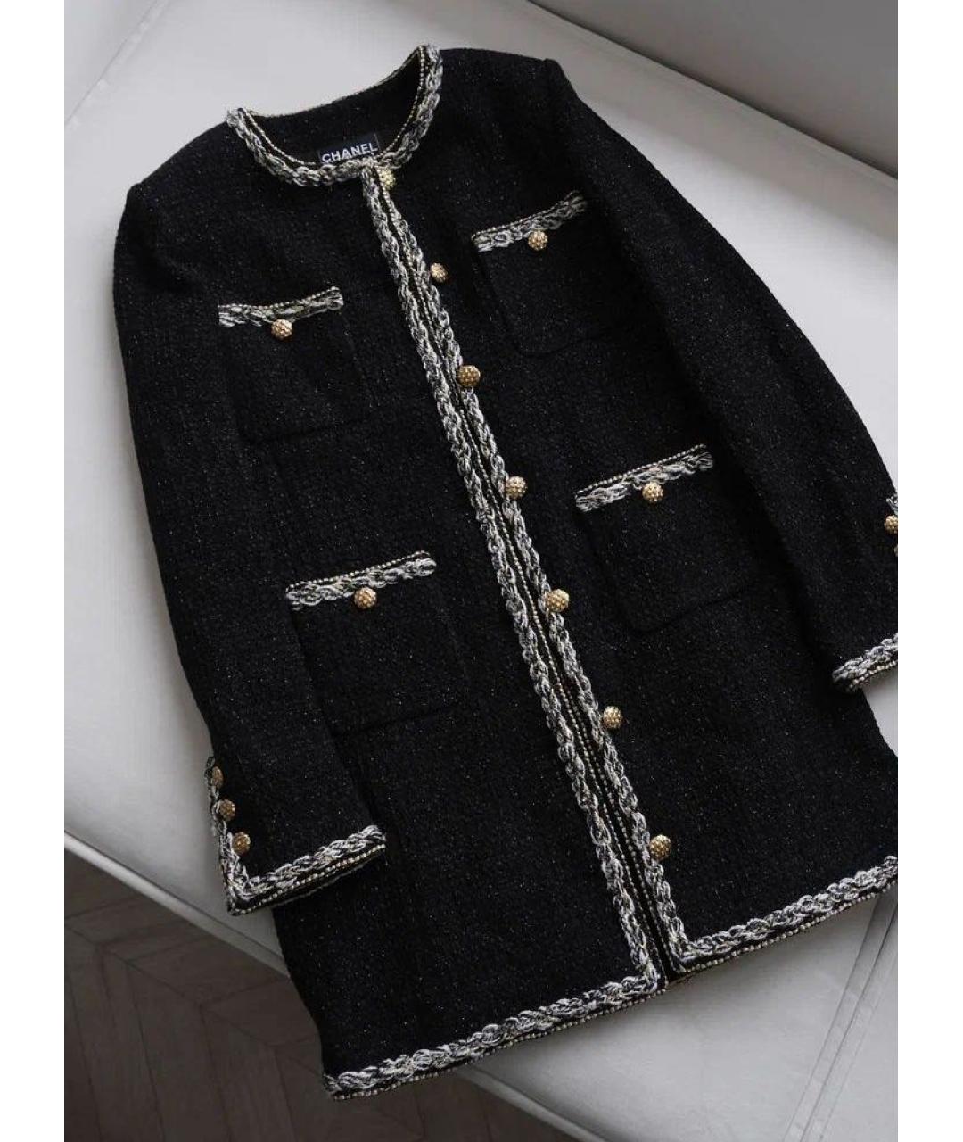 CHANEL Черное повседневное платье, фото 3