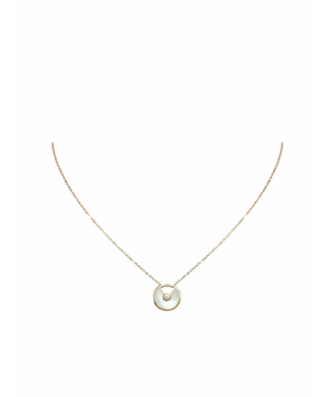 CARTIER Золотое колье из желтого золота, фото 1