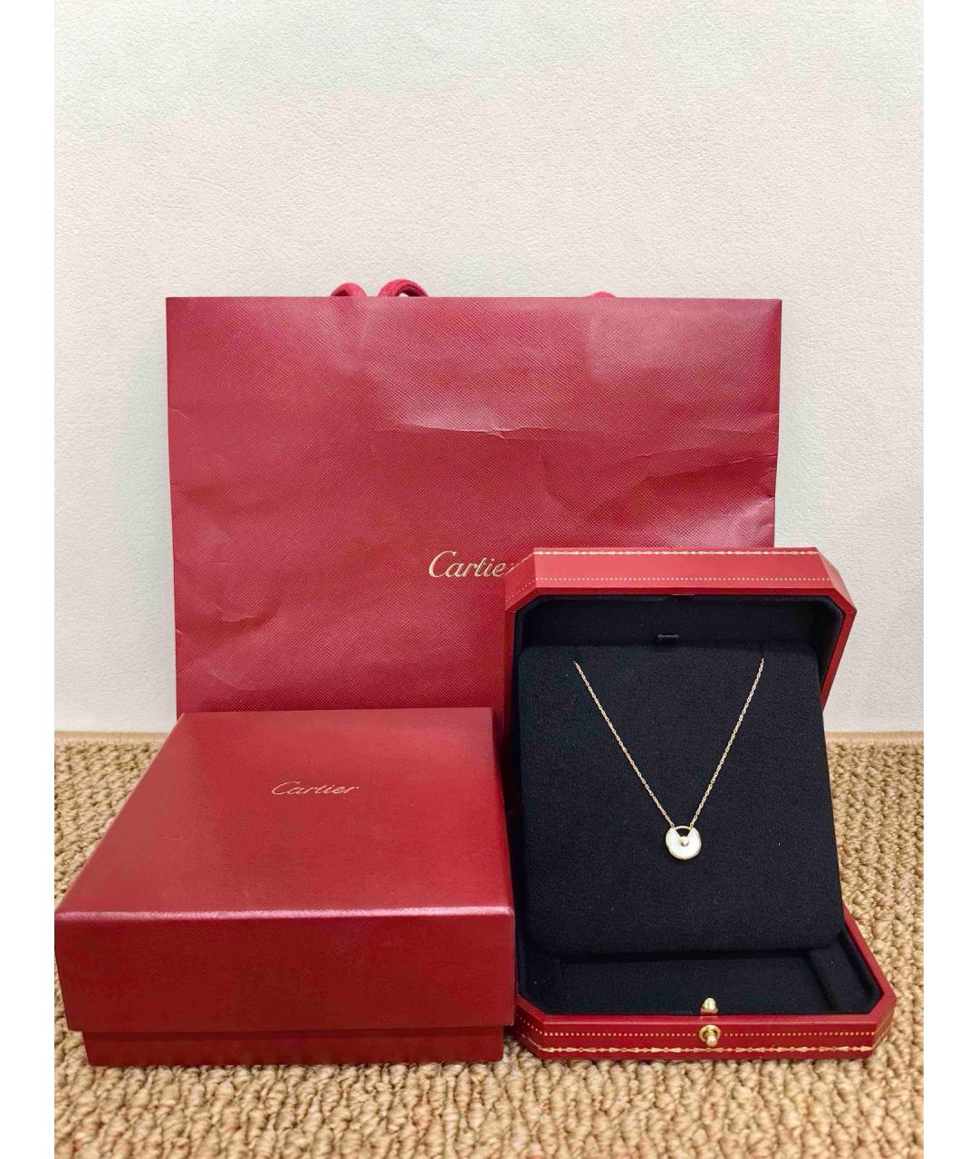CARTIER Золотое колье из желтого золота, фото 2