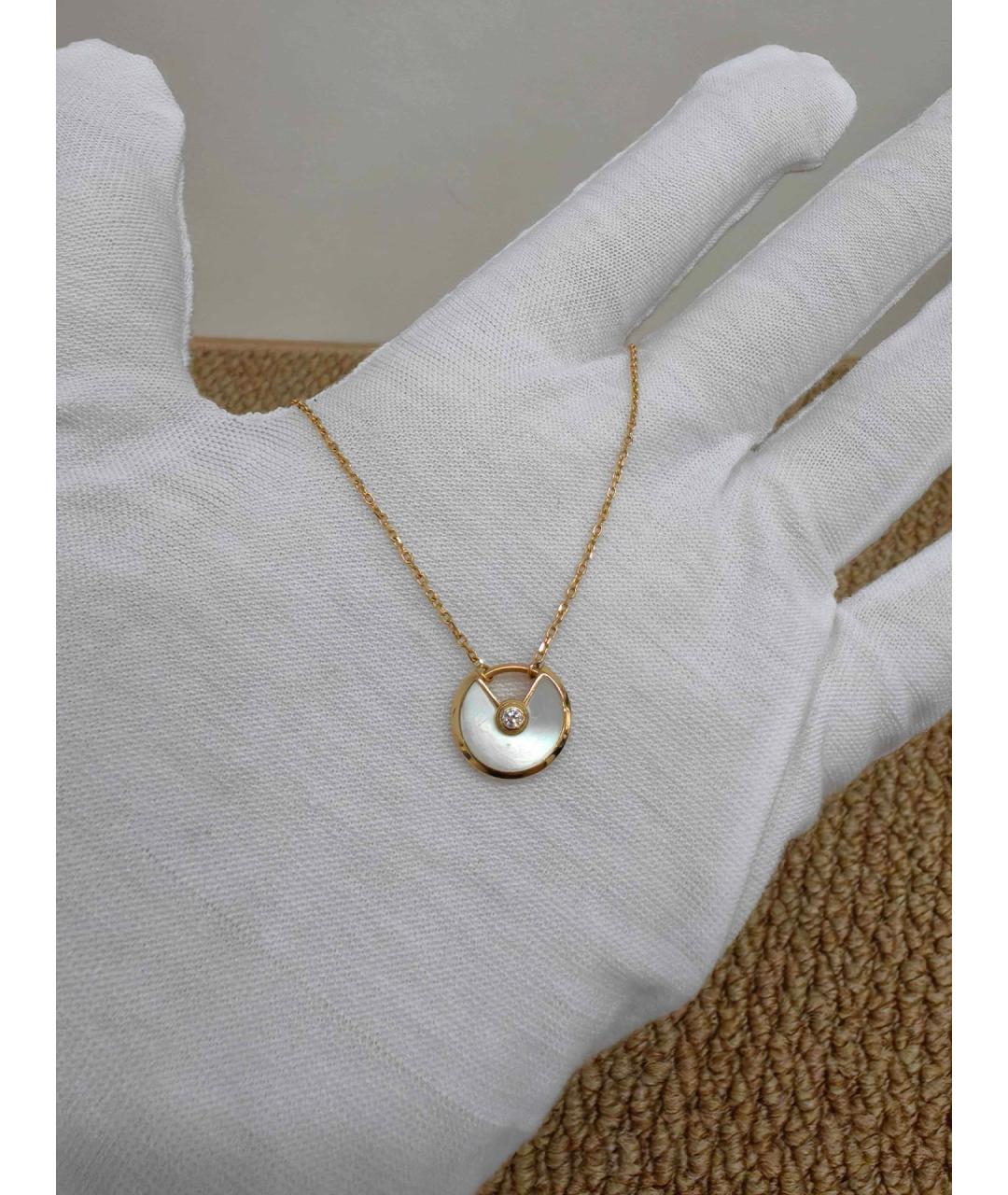 CARTIER Золотое колье из желтого золота, фото 3