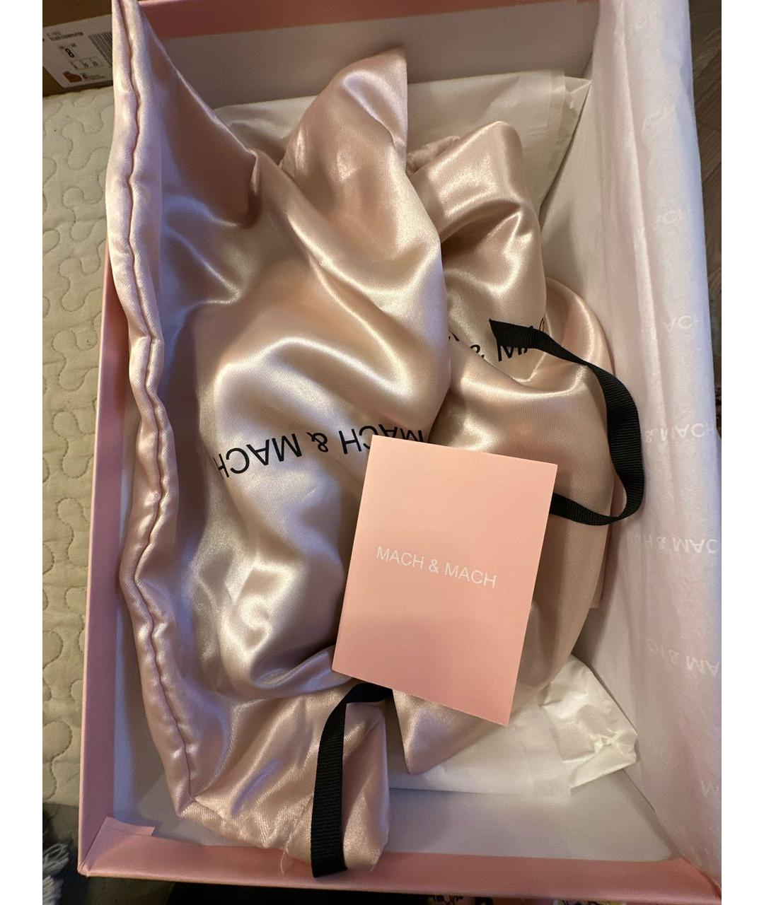 MACH&MACH Черные кожаные балетки, фото 5